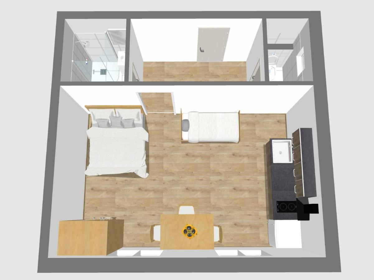 Vlevo Dole Koko Apartment By Sprava Ubytka 로끼뜨니쩨나드이제로우 외부 사진